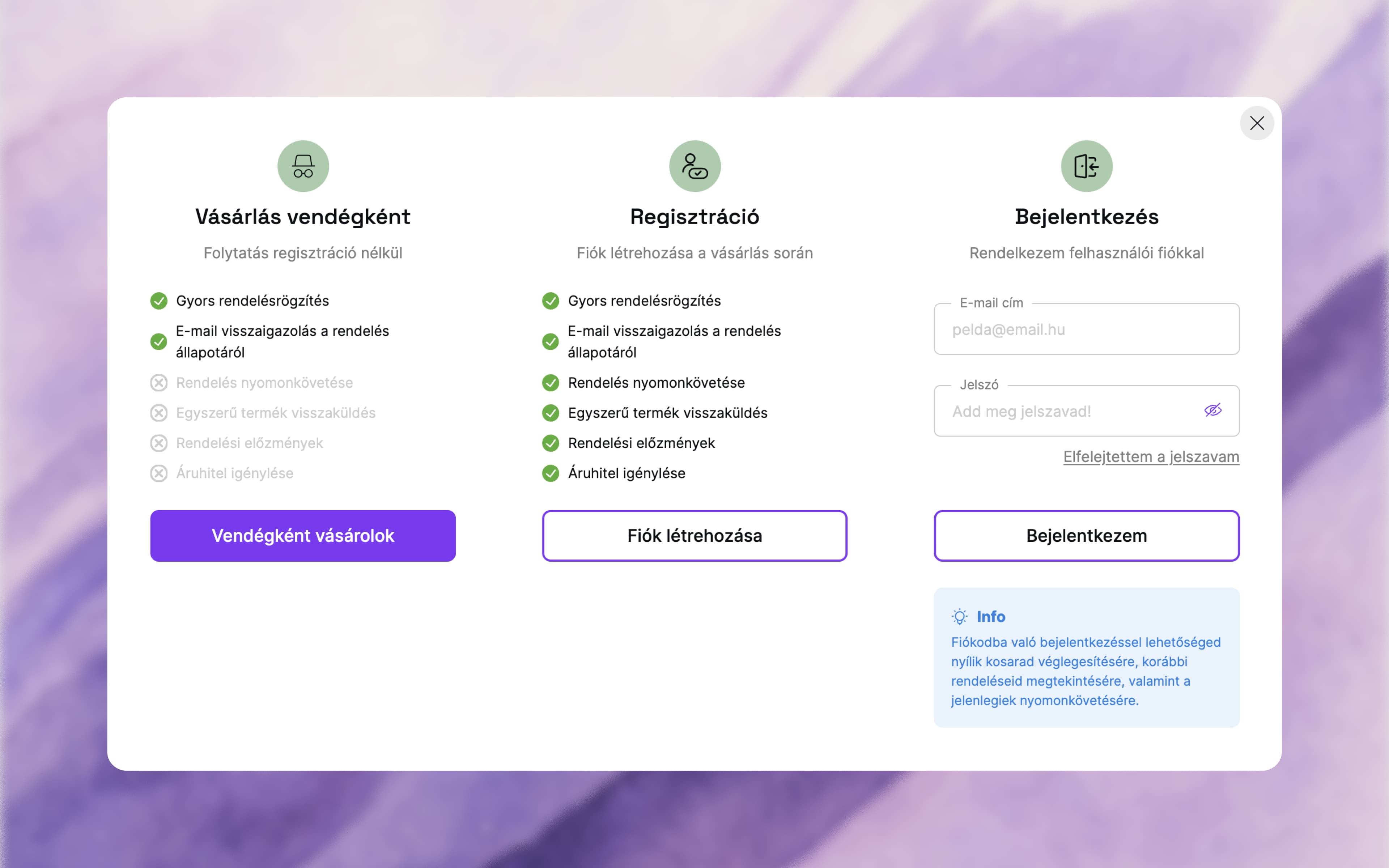 fizz.hu register during checkout flow